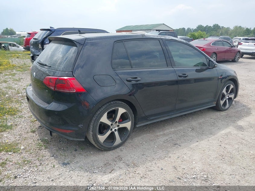 Vin: 3vw4t7au0gm034799, lot: 3027422, volkswagen gti s/se/autobahn 20164