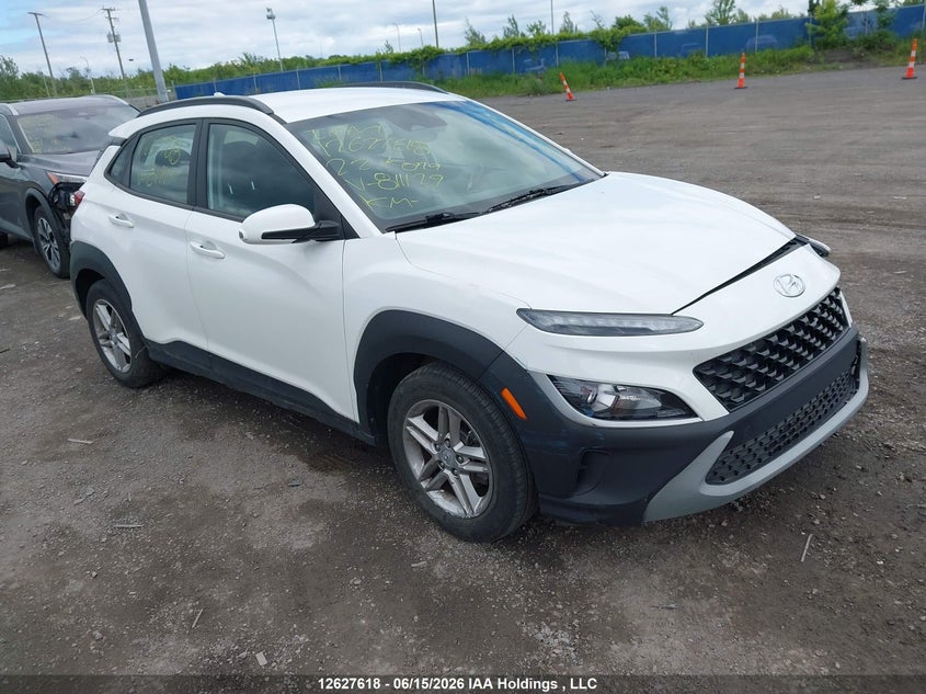 Vin: km8k12ab9nu811129, lot: 3027506, hyundai kona 2022 img_1