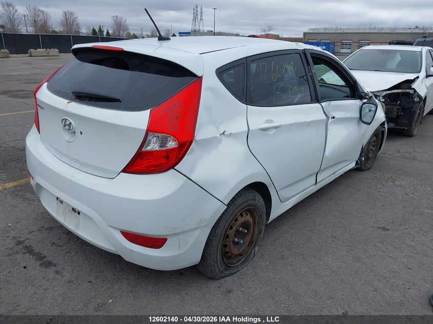 Vin: kmhct5ae0fu233904, lot: 3027508, hyundai accent gl 20154