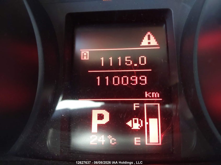 2012 MITSUBISHI LANCER SEDAN 2.0L I-4 DOHC, VVT, 148HP