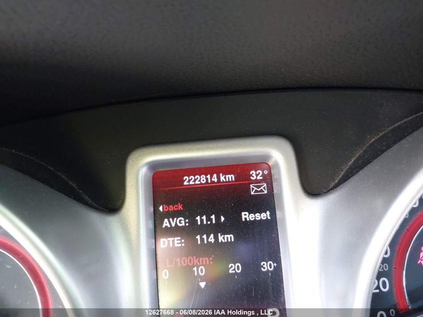 2013 DODGE JOURNEY SPORT UTILITY VEHICLE 2.4L I4 FI DOHC 16V NF4