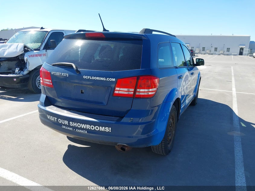 2013 DODGE JOURNEY SPORT UTILITY VEHICLE 2.4L I4 FI DOHC 16V NF4