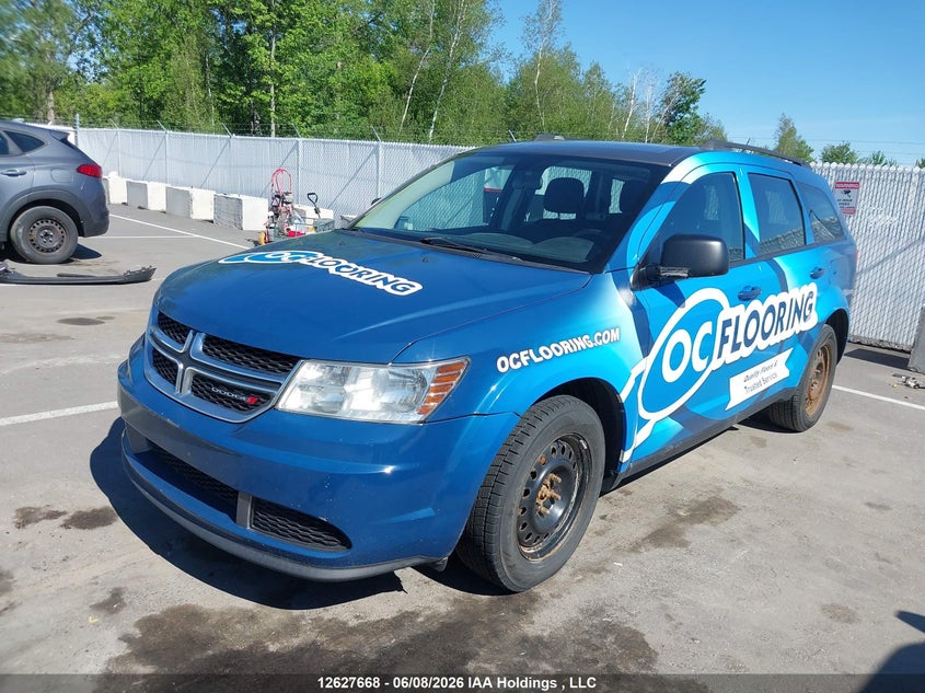 2013 DODGE JOURNEY SPORT UTILITY VEHICLE 2.4L I4 FI DOHC 16V NF4