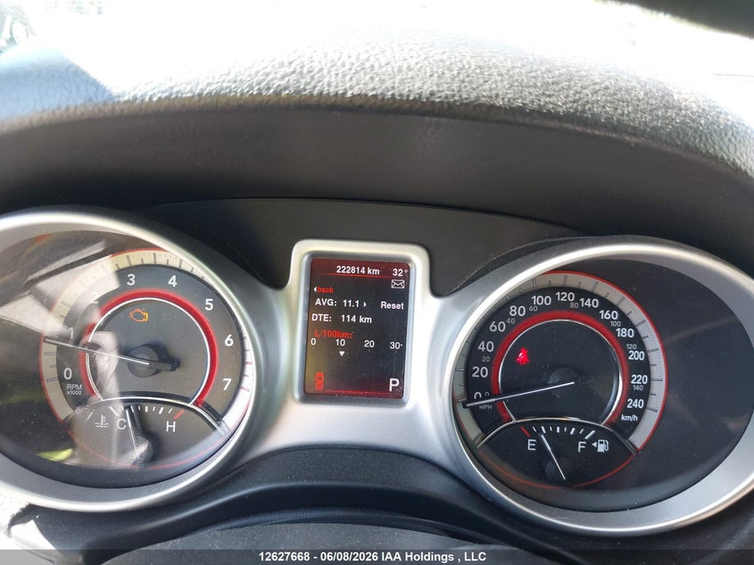 2013 DODGE JOURNEY SPORT UTILITY VEHICLE 2.4L I4 FI DOHC 16V NF4