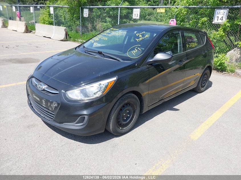 Vin: kmhct5ae6fu233826, lot: 3027610, hyundai accent gl 20152