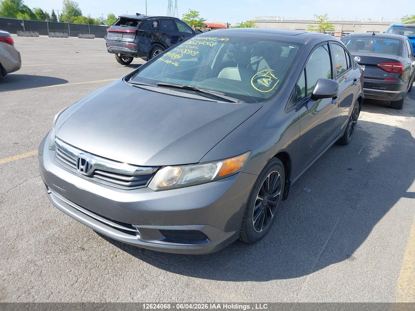 Vin: 2hgfb2f99ch108303, lot: 3027643, honda civic ex-l 20122