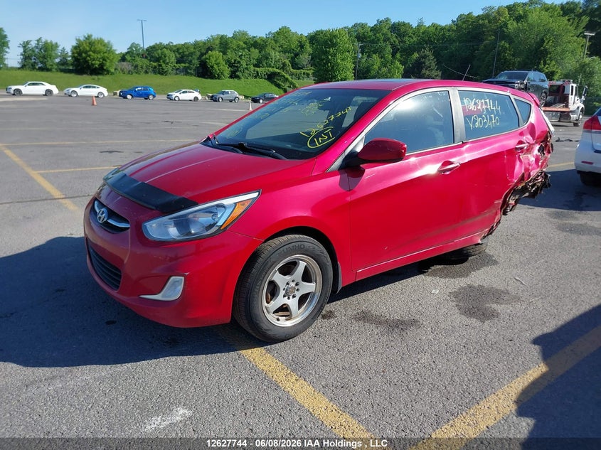 Vin: kmhct5ae8fu203470, lot: 3027660, hyundai accent se 20152