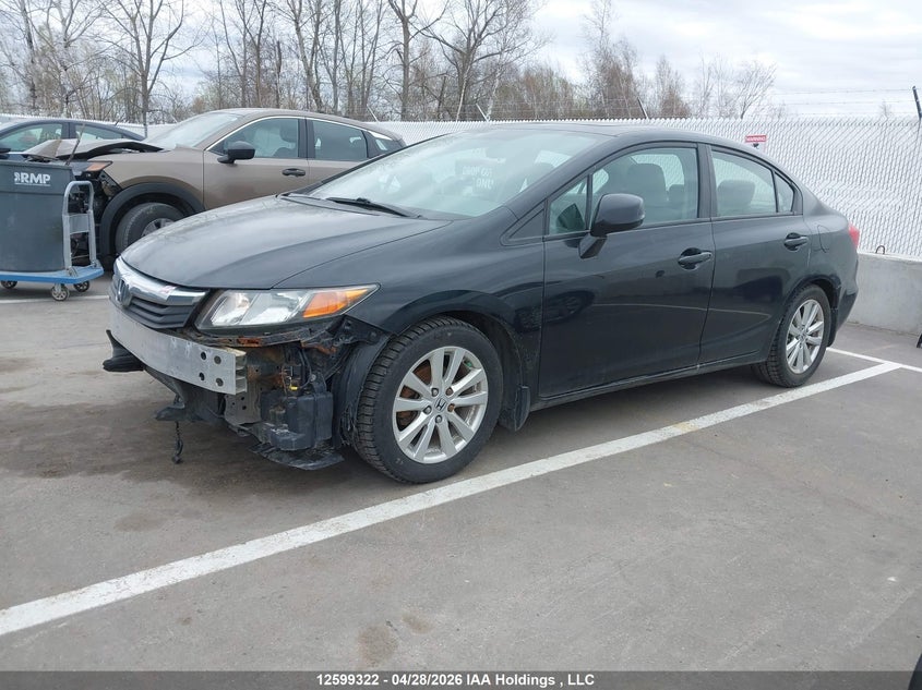 Vin: 2hgfb2f9xch001955, lot: 3027696, honda civic ex-l 20122