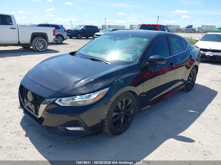 Vin: 3n1ab8dvxny312281, lot: 3027697, nissan sentra sr/sr midnight edition 20222