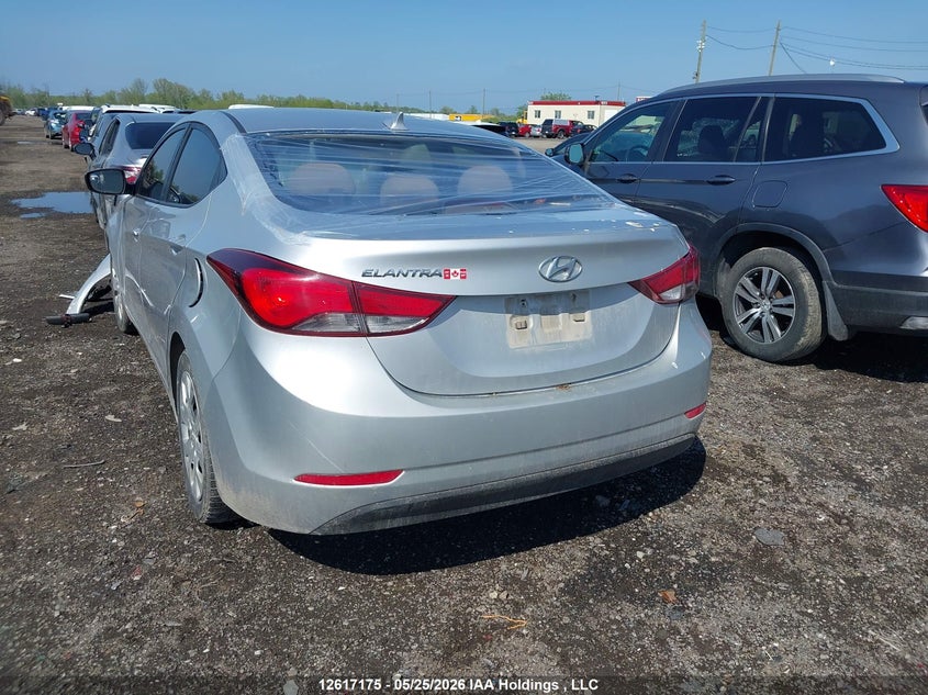 Vin: 5npdh4ae1eh497257, lot: 3027702, hyundai elantra gl 20143