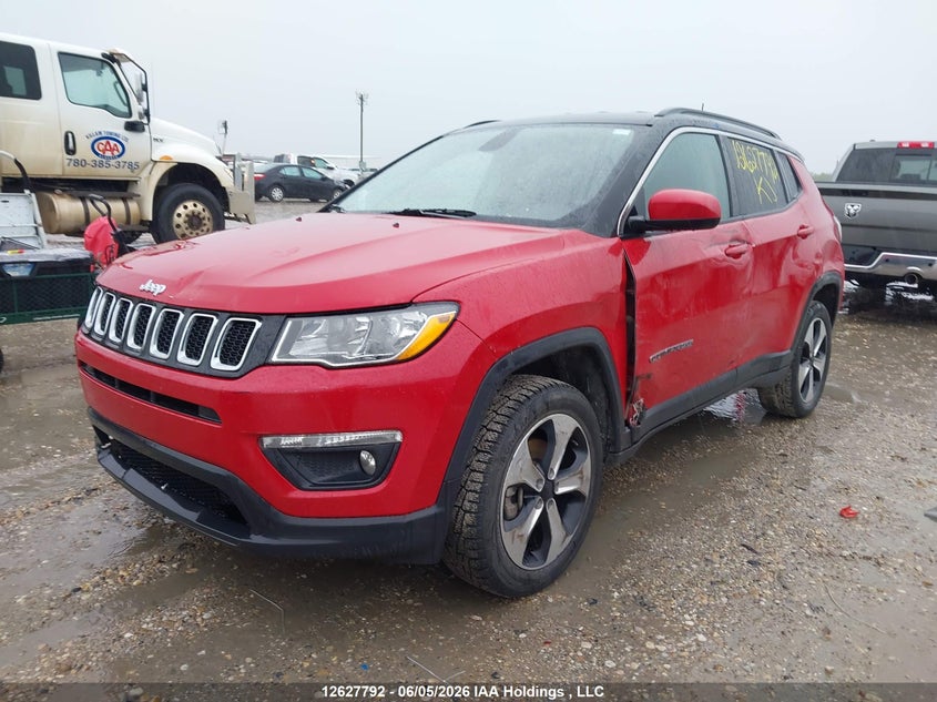 Vin: 3c4njdbbxjt210148, lot: 3027727, jeep compass north 20182