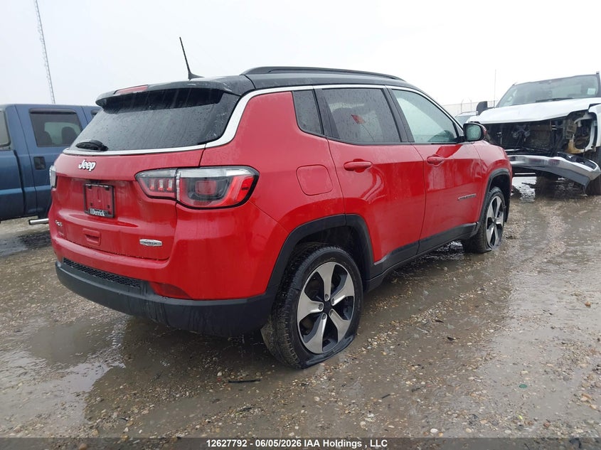 Vin: 3c4njdbbxjt210148, lot: 3027727, jeep compass north 20184
