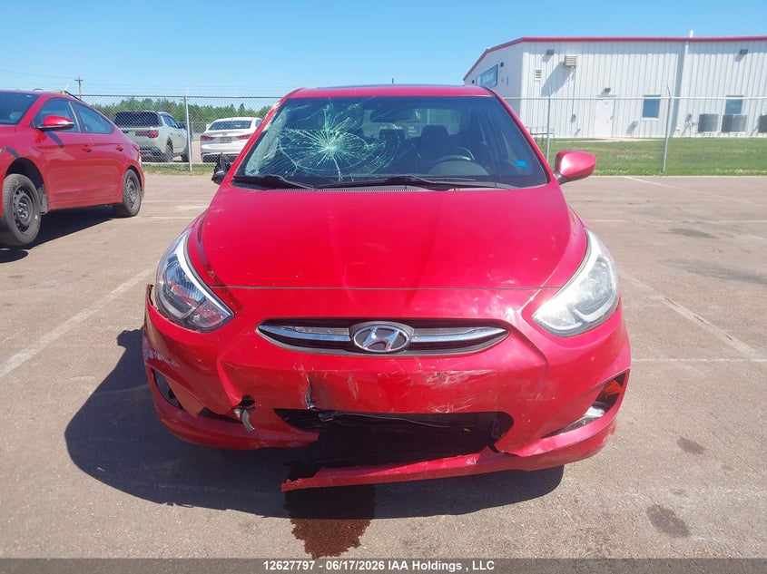 2015 Hyundai Accent Gls VIN: KMHCT4AE4FU829057 Lot: 12627797