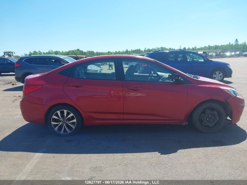 2015 Hyundai Accent Gls VIN: KMHCT4AE4FU829057 Lot: 12627797