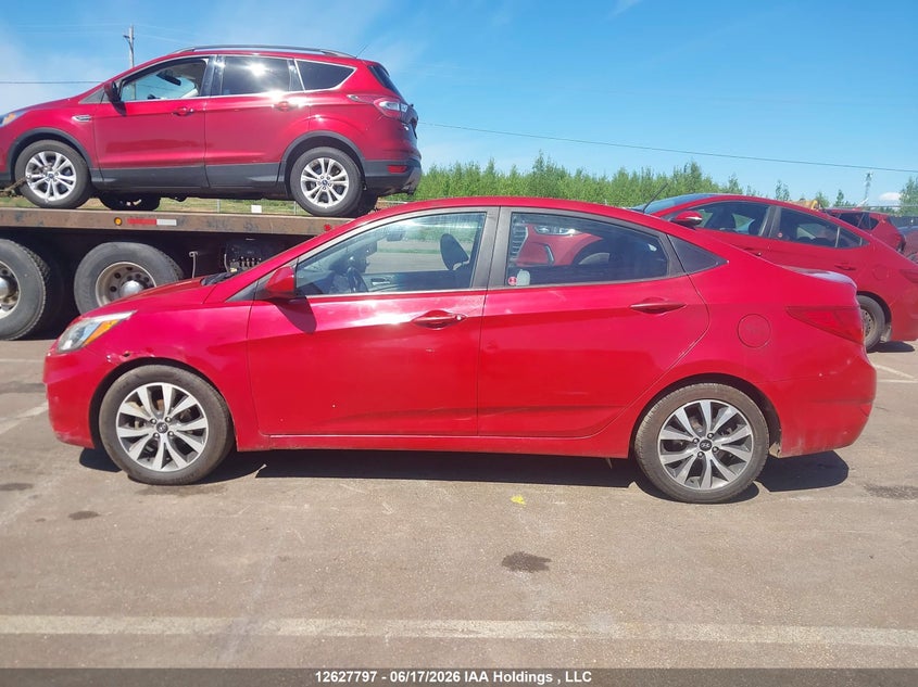 2015 Hyundai Accent Gls VIN: KMHCT4AE4FU829057 Lot: 12627797
