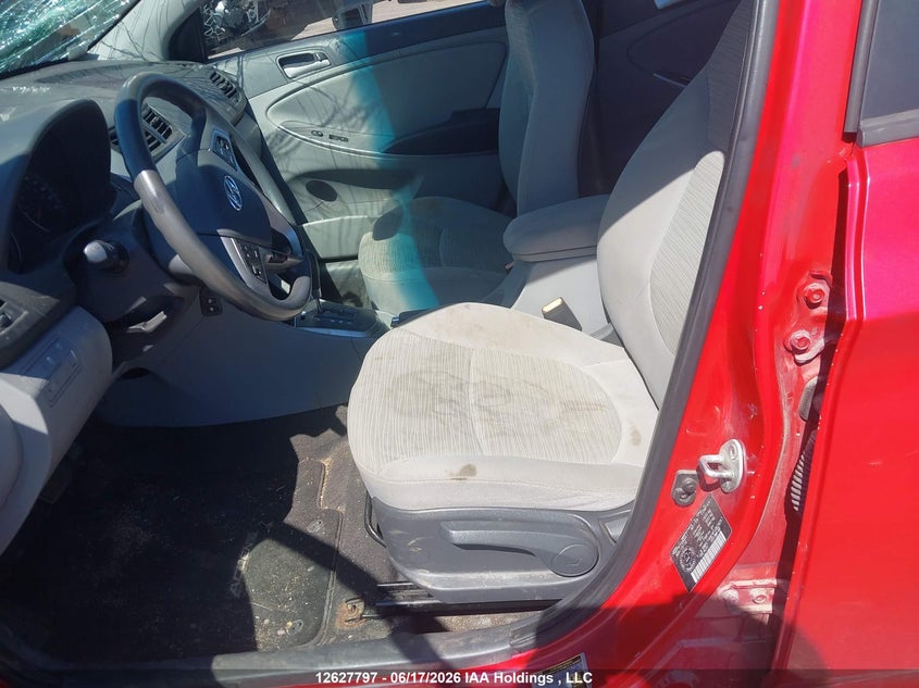 2015 Hyundai Accent Gls VIN: KMHCT4AE4FU829057 Lot: 12627797