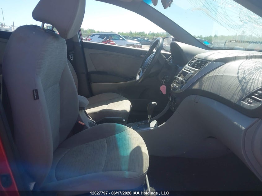 2015 Hyundai Accent Gls VIN: KMHCT4AE4FU829057 Lot: 12627797