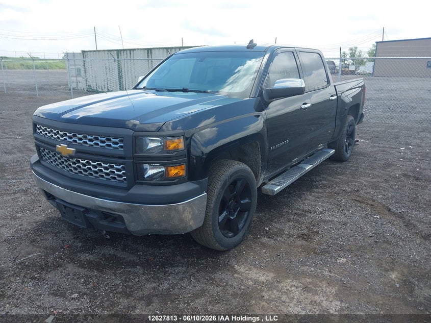 2015 Chevrolet Silverado, Удар сзади, IAAI, VIN 3GCUKPEH9FG344546 — фото 2