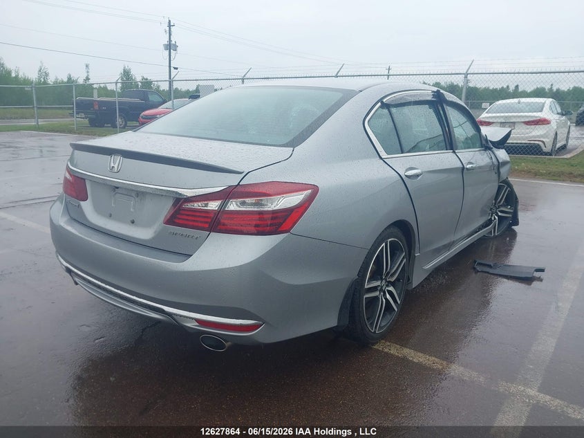 Vin: 1hgcr2f56ga801331, lot: 3027802, honda accord sport 20164