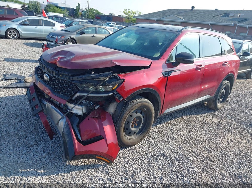 Vin: 5xyrhdlf4mg042033, lot: 3027803, kia sorento ex 20212