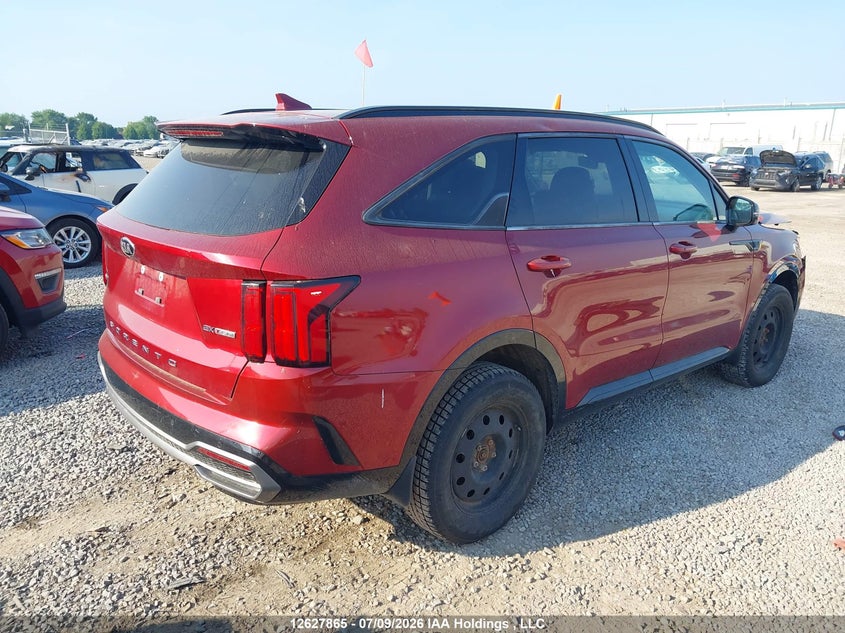 Vin: 5xyrhdlf4mg042033, lot: 3027803, kia sorento ex 20214