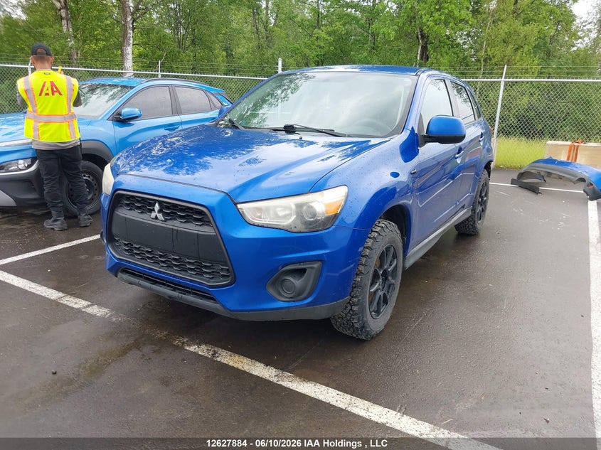 2015 Mitsubishi RVR, Удар ззаду, IAAI, VIN 4A4AH3AU5FE602588 — фото 2
