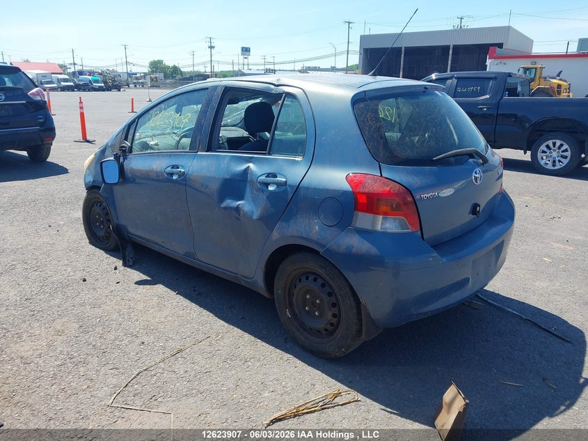 Vin: jtdkt4k34a5312700, lot: 3027827, toyota yaris le/rs 20103