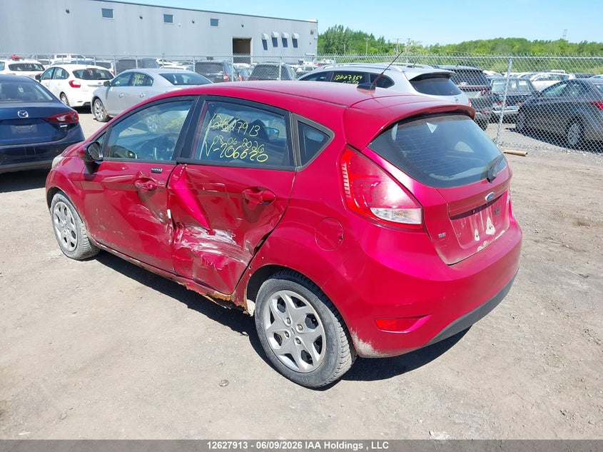 Vin: 3fadp4ejxcm206620, lot: 3027857, ford fiesta se 20123