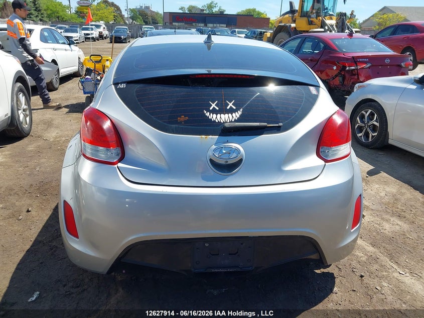 2012 Hyundai Veloster VIN: KMHTC6AD2CU073730 Lot: 12627914