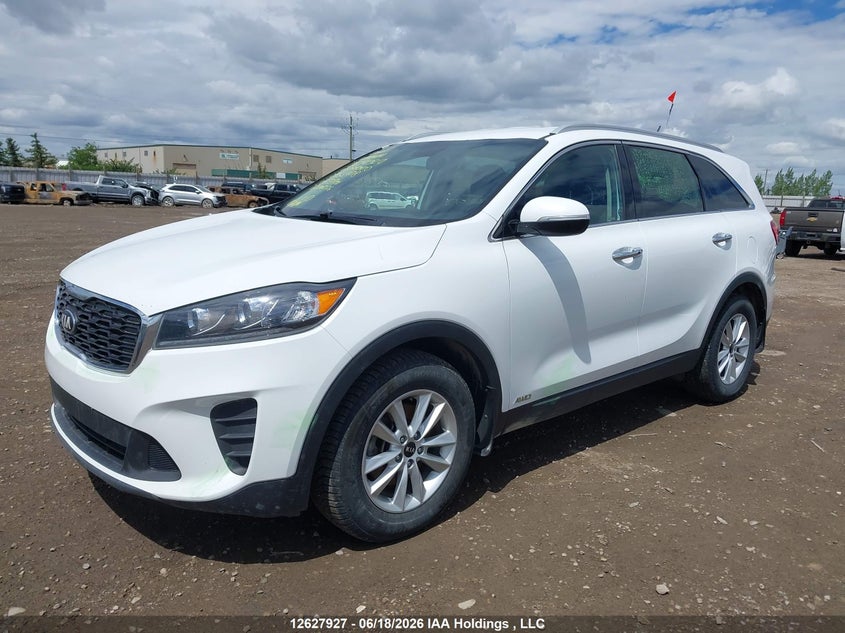 2019 Kia Sorento, Удар спереду, IAAI, VIN 5XYPGDA34KG455408 — фото 2
