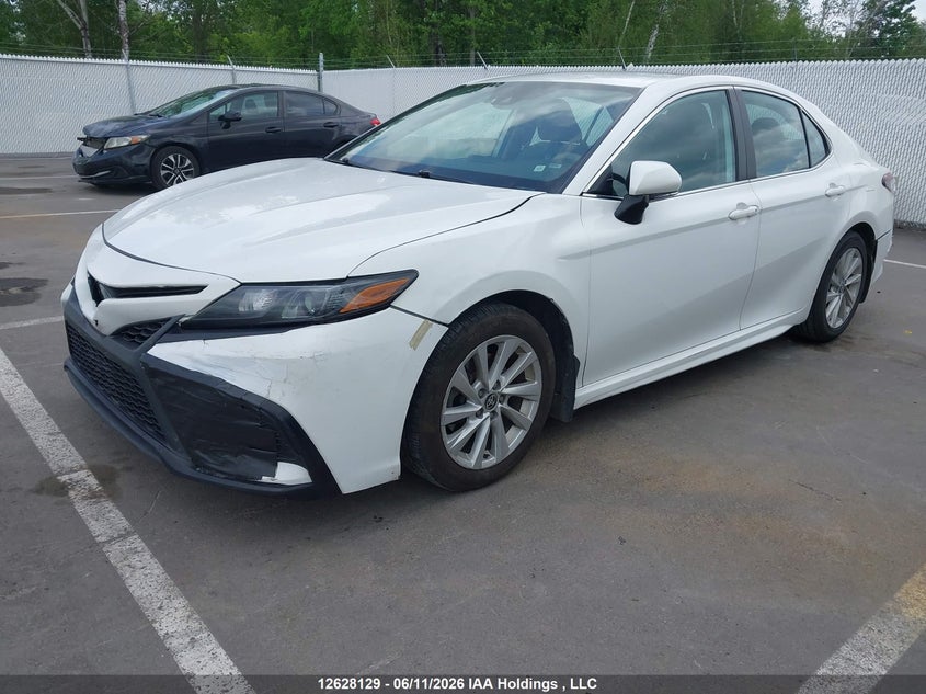 2021 Toyota Camry, Rear, IAAI, VIN 4T1G11AK0MU451103 — photo 2