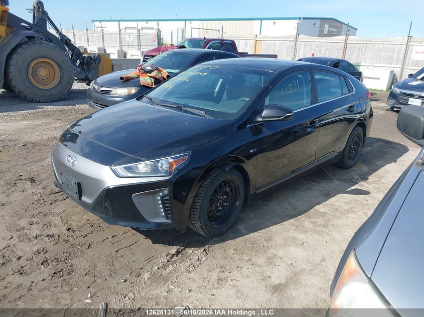 2019 Hyundai Ioniq Electric, Удар спереди, IAAI, VIN KMHC85LH4KU044949 — фото 2