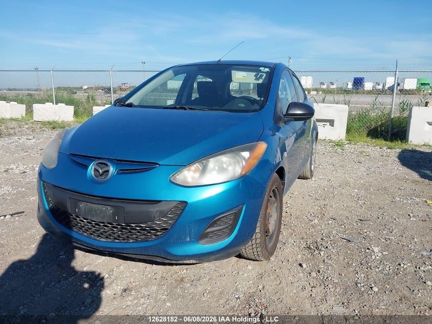 Vin: jm1de1ky4c0137829, lot: 3028143, mazda mazda2 20122