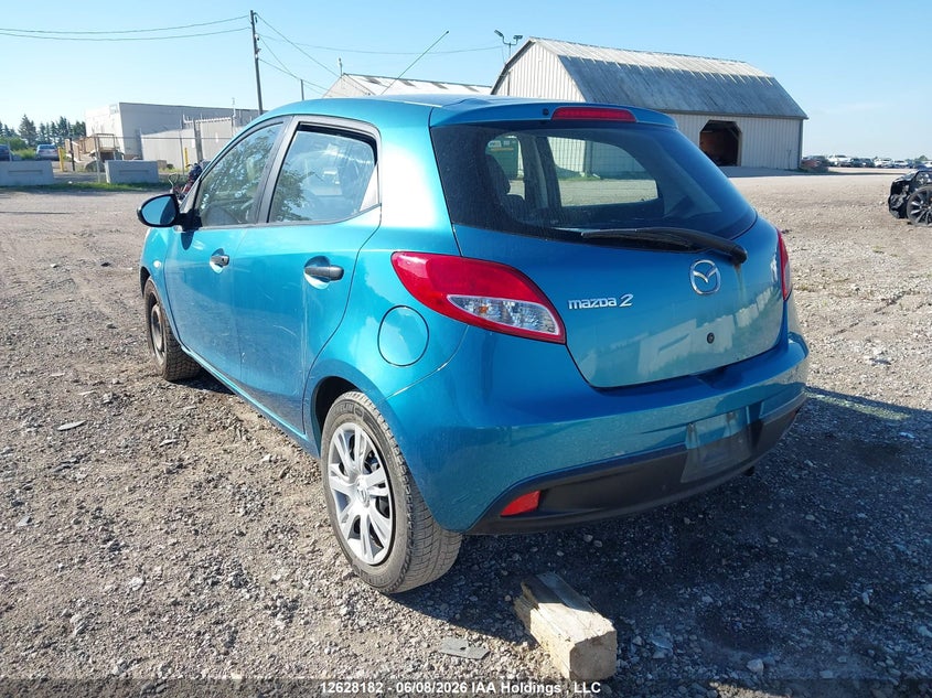 Vin: jm1de1ky4c0137829, lot: 3028143, mazda mazda2 20123