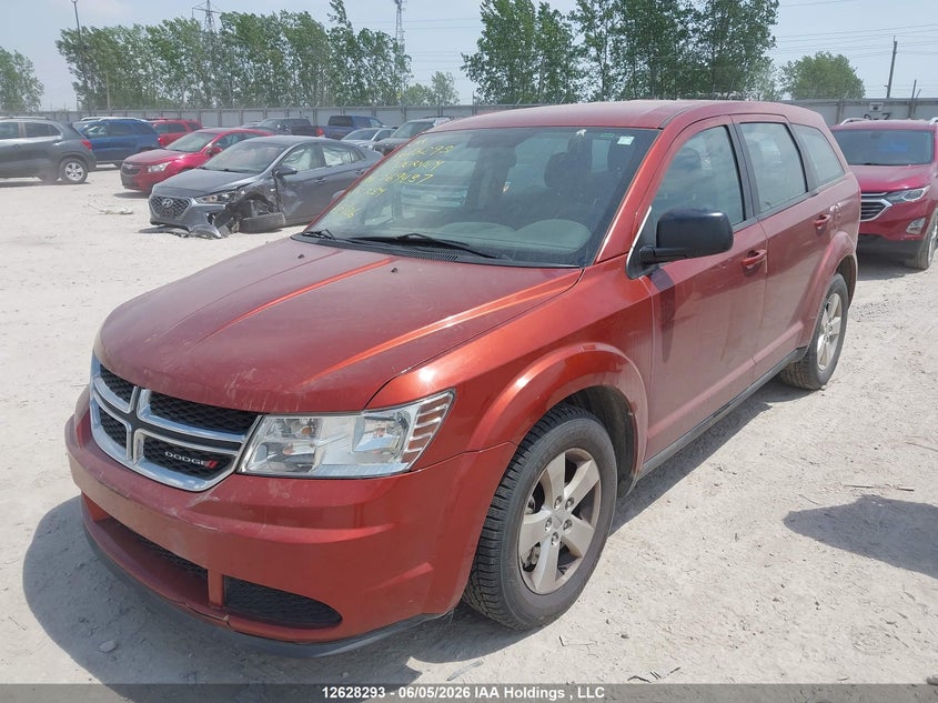 2013 DODGE JOURNEY SPORT UTILITY VEHICLE 2.4L I-4 DOHC, VVT, 173HP