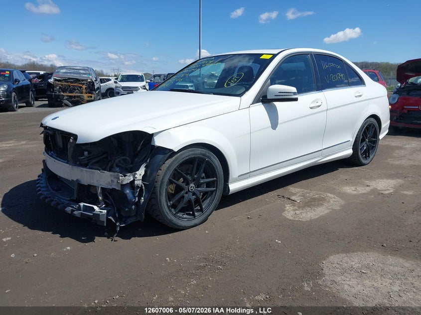 Vin: wddgf8ab6eg201790, lot: 3028290, mercedes-benz c 300 4matic 20142