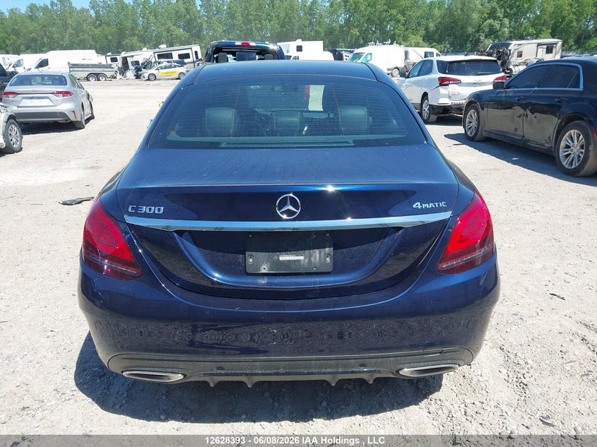 2020 Mercedes-Benz C 300 4Matic VIN: W1KWF8EB3LR600695 Lot: 12628393