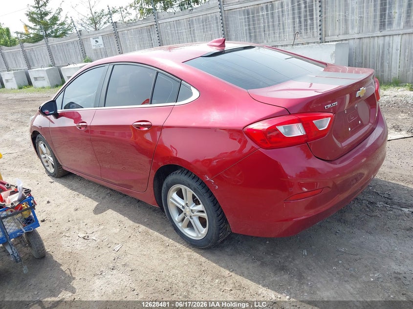 Vin: 3g1be5sm7hs567049, lot: 3028455, chevrolet cruze lt auto 20173