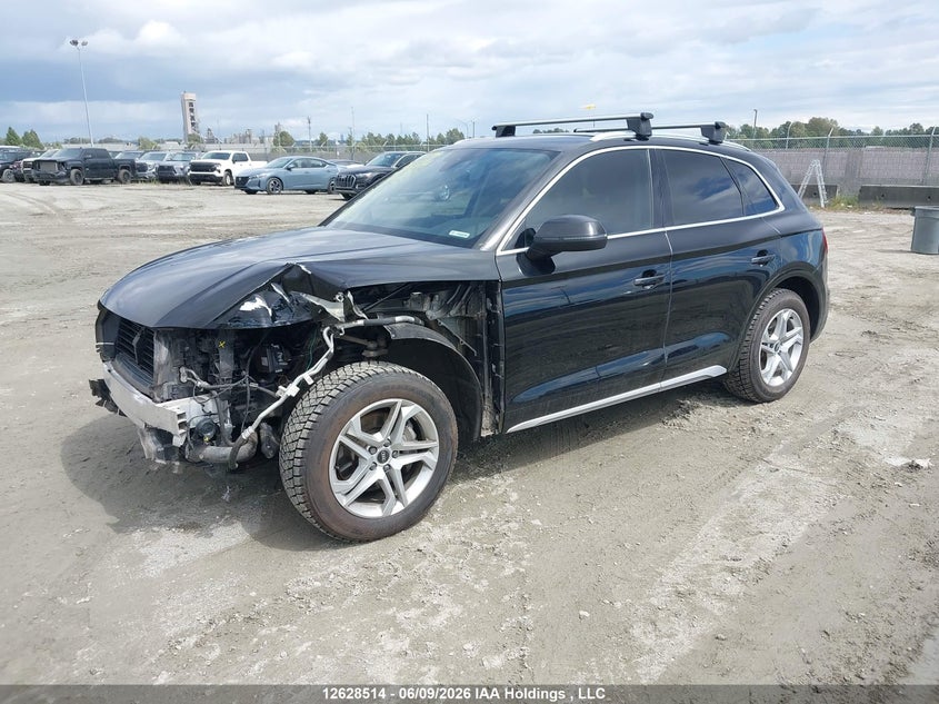 2021 Audi Q5, Front, IAAI, VIN WA1AAAFY7M2079787 — photo 2