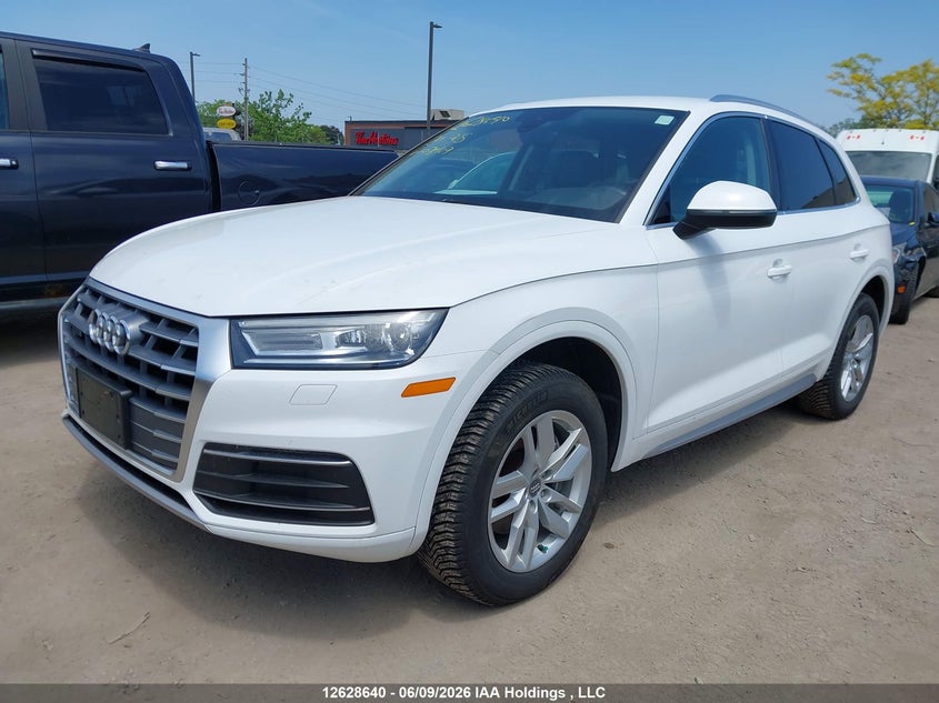 2020 Audi Q5, Water, IAAI, VIN WA1ANAFY9L2078109 — photo 2