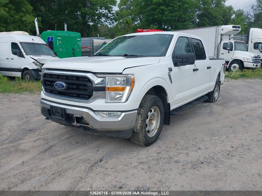 2022 Ford F-150, Удар ззаду, IAAI, VIN 1FTFW1E85NKD11769 — фото 2