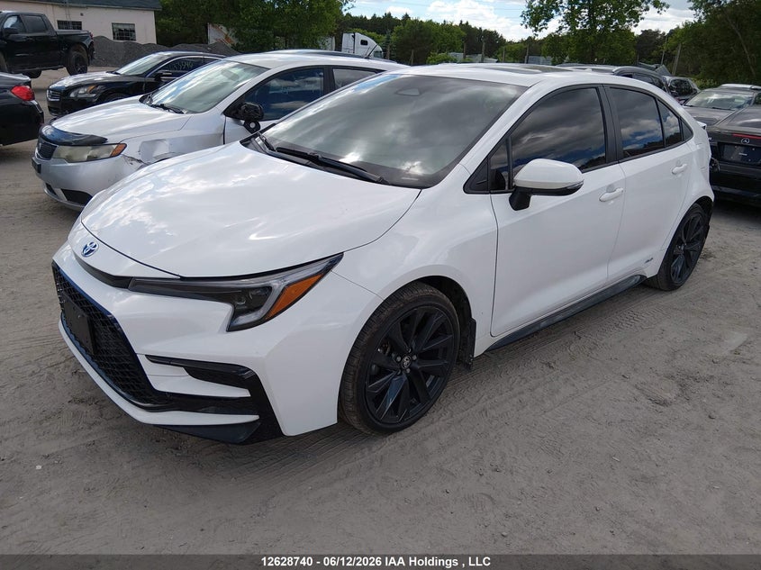 2025 Toyota Corolla, Rear, IAAI, VIN JTDBDMHE3S3024525 — photo 2