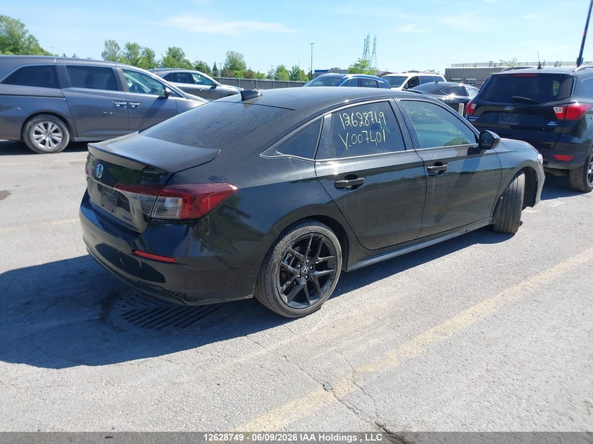 Vin: 2hgfe4f85th007401, lot: 3028749, honda civic sport hybrid/sport touring hybrid 20264