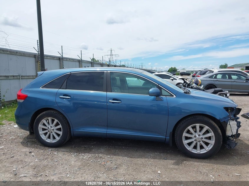 2012 TOYOTA VENZA SPORT UTILITY VEHICLE 2.7L I-4 DOHC, VVT, 182HP