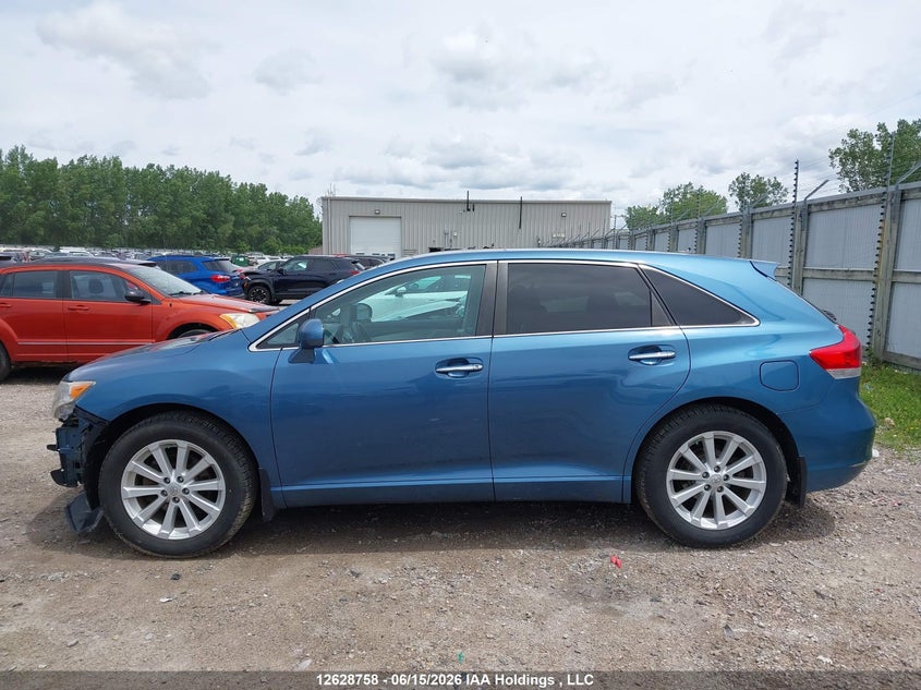 2012 TOYOTA VENZA SPORT UTILITY VEHICLE 2.7L I-4 DOHC, VVT, 182HP
