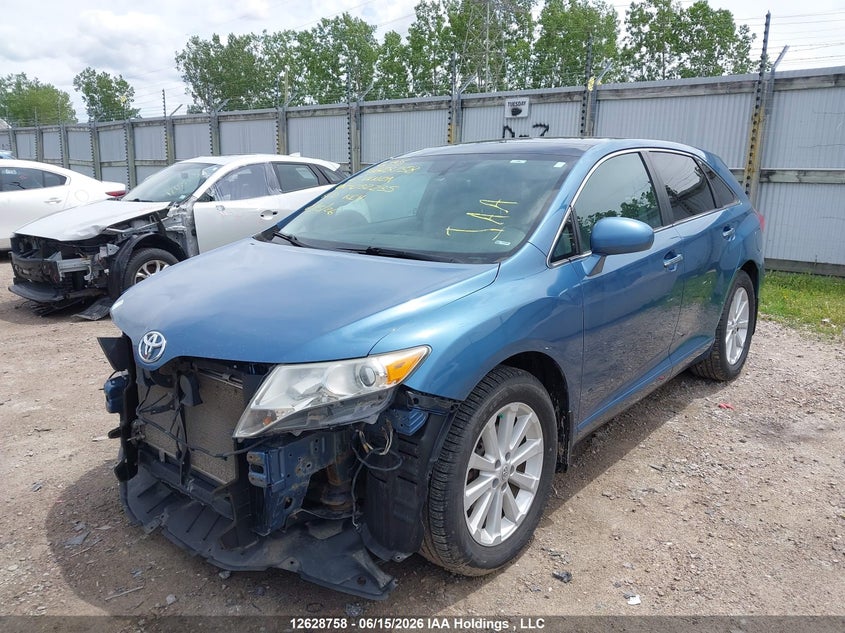 2012 TOYOTA VENZA SPORT UTILITY VEHICLE 2.7L I-4 DOHC, VVT, 182HP
