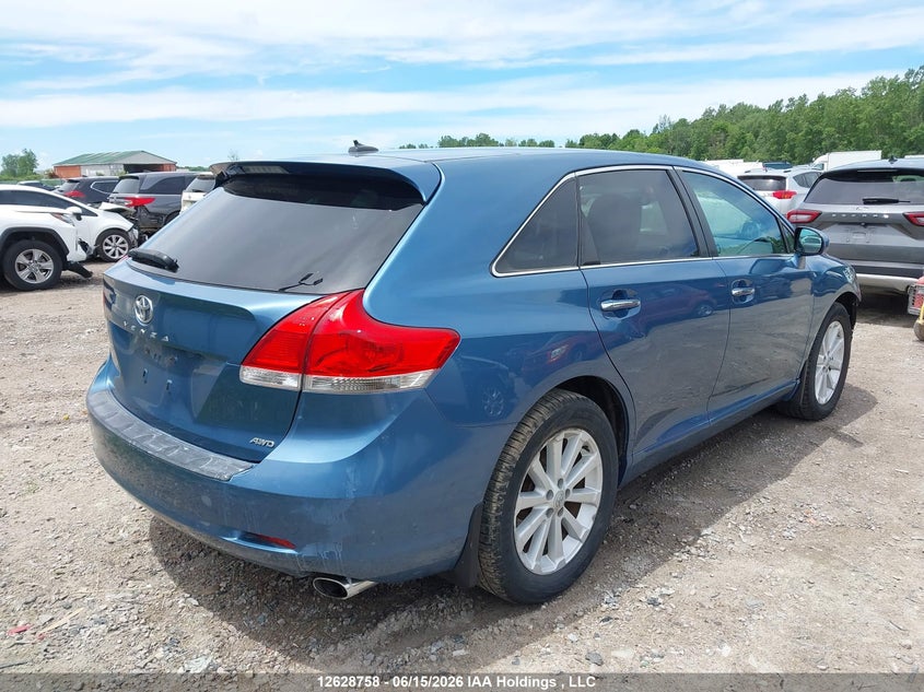 2012 TOYOTA VENZA SPORT UTILITY VEHICLE 2.7L I-4 DOHC, VVT, 182HP