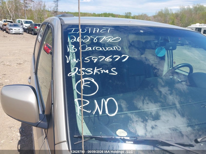 2013 DODGE CARAVAN VAN 3.6L V-6 DOHC, VVT, 283HP