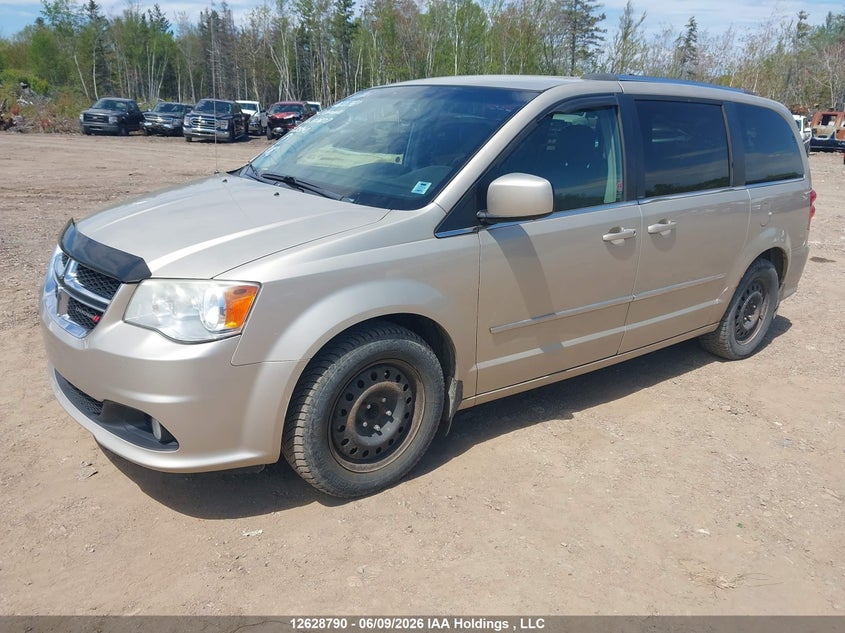 2013 Dodge Caravan, Right Side, IAAI, VIN 2C4RDGDG6DR597677 — photo 2