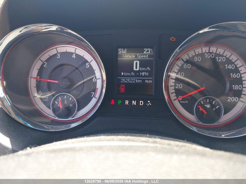 2013 DODGE CARAVAN VAN 3.6L V-6 DOHC, VVT, 283HP